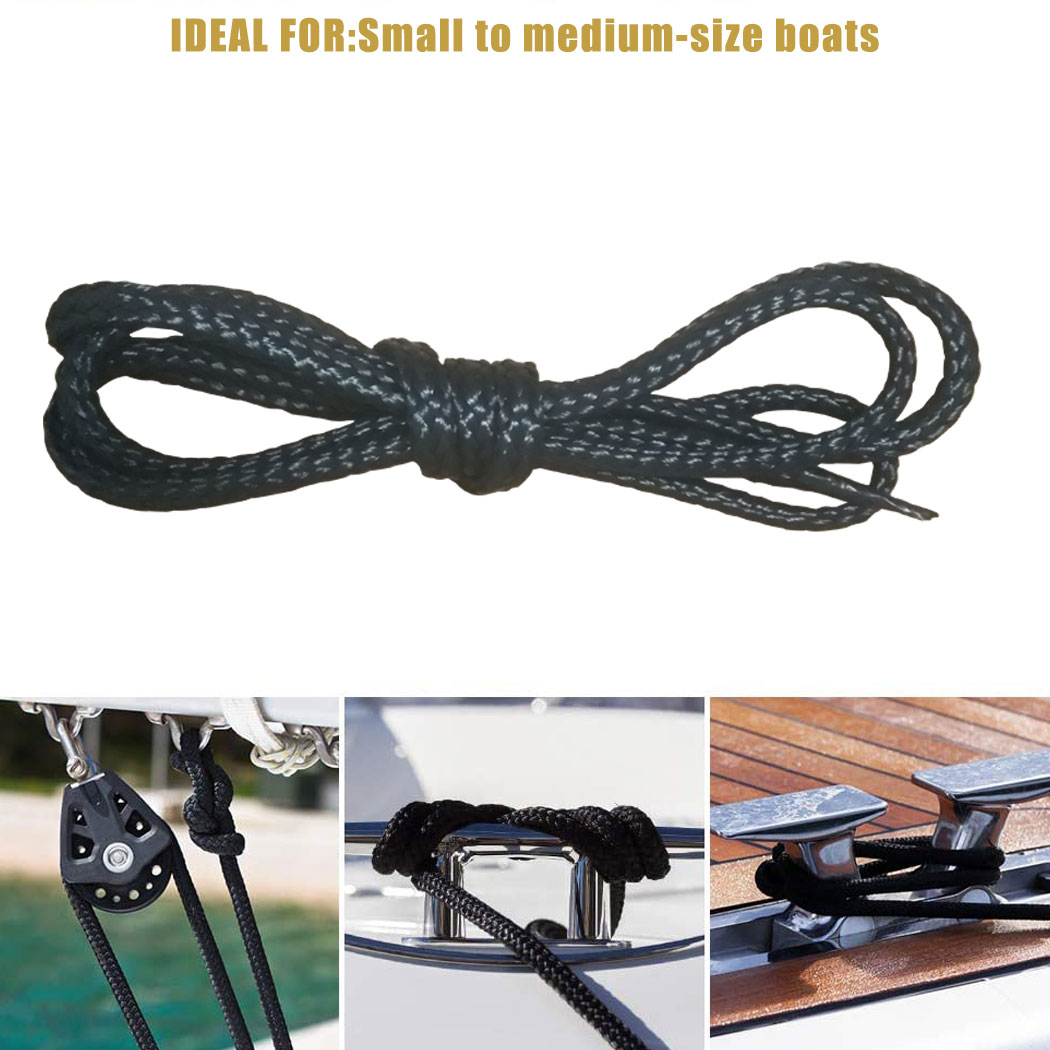 Fishing Kayak Anchor - Naylon çift örgülü demirleme hatları Dock