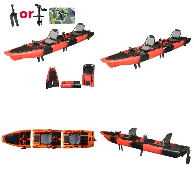 Sıcak Fırsat 14FT 2 Kişilik Çi - Fishing Kayak Pedal Drive incelemesi ve fiyatı